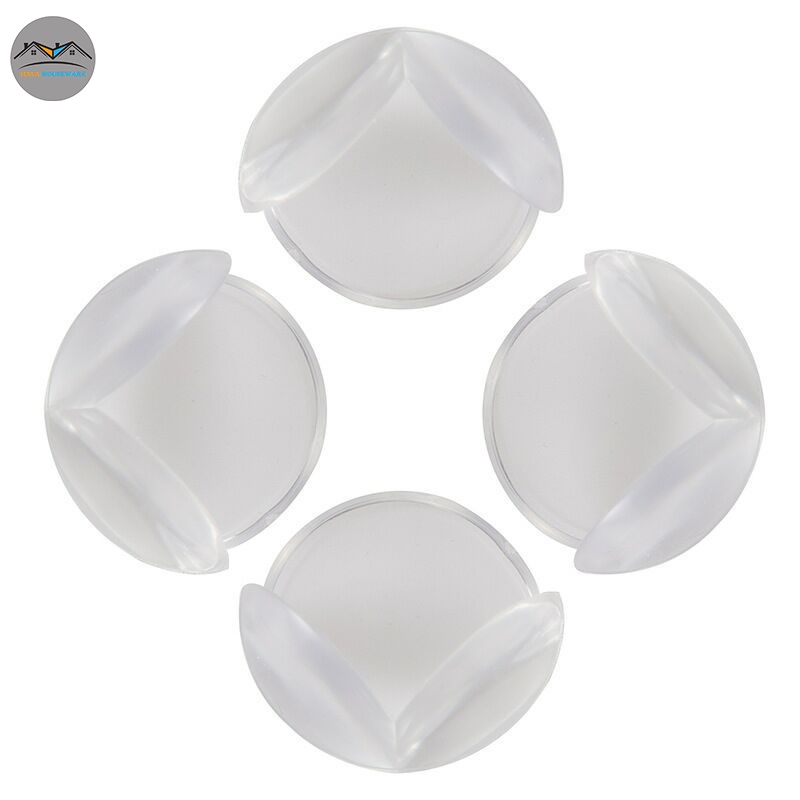 Bịt Góc Bàn, Bọc Cạnh Bàn Kính, Cạnh Tủ Vuông Bằng Silicon An Toàn Cho Bé Chống Va Đập