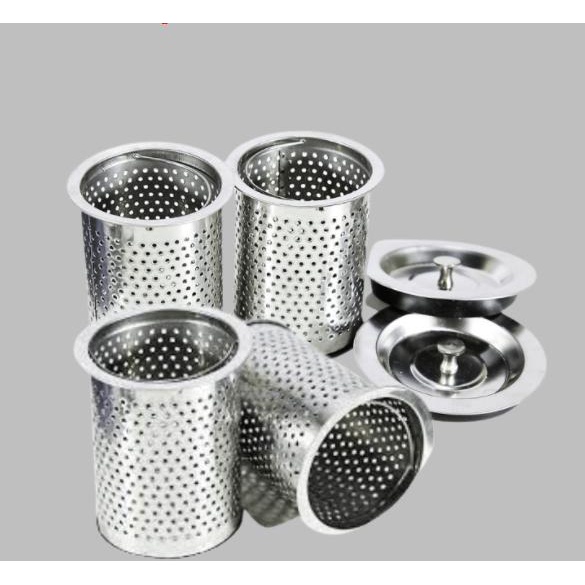 Rổ lọc rác Khay chặn rác cao cấp không han gỉ cho bồn rửa chén bát