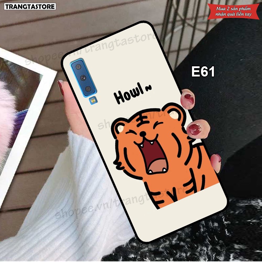 Ốp lưng Samsung A7 2018 - Samsung A9 2018 in hình họa tiết thương hiệu - bền đẹp