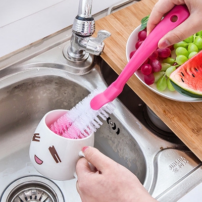 Cọ Vệ Sinh Ly Cốc Cán Dài Tiện Lợi Dễ Sử Dụng Dành Cho Nhà Bếp