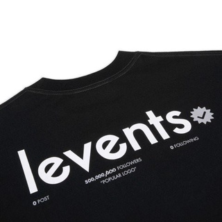 Áo thun LEVENTS Popular Logo/ White Black - (V2)