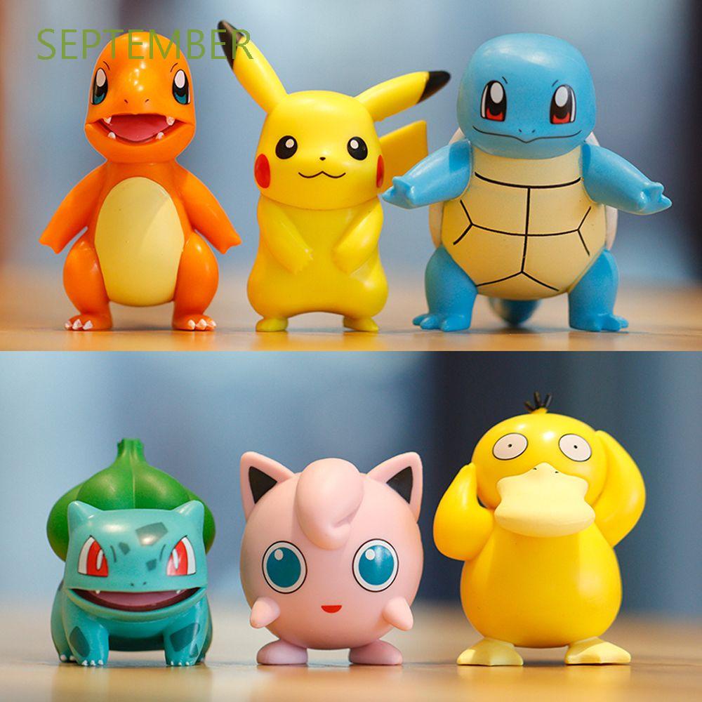 Set 6 Mô Hình Thú Pokemon Đồ Chơi Đáng Yêu