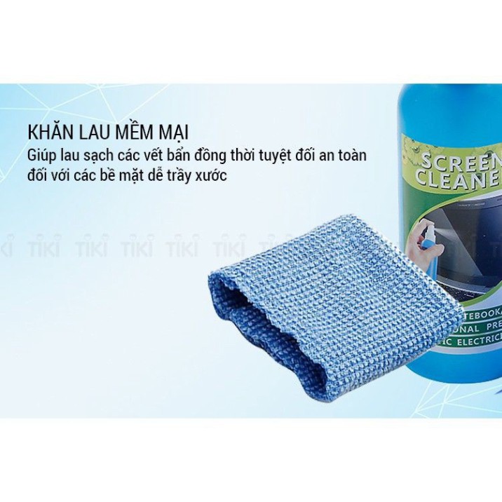 Bộ vệ sinh laptop, màn hình máy tính, bàn phím, màn hình điện thoại, tivi