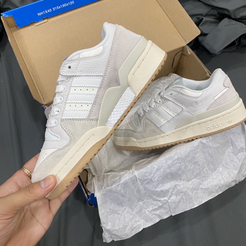 GIÀY ADI.DAS FORUM LOW 84 ADV WHITE DA THẬT ĐẾ NÂU LAI AU