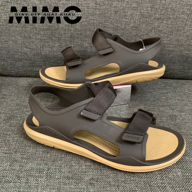 [Hàng xuất] Sandal nam, sandal cross swiftwater expendition màu nâu siêu nhẹ, chống trơn trượt cho nam