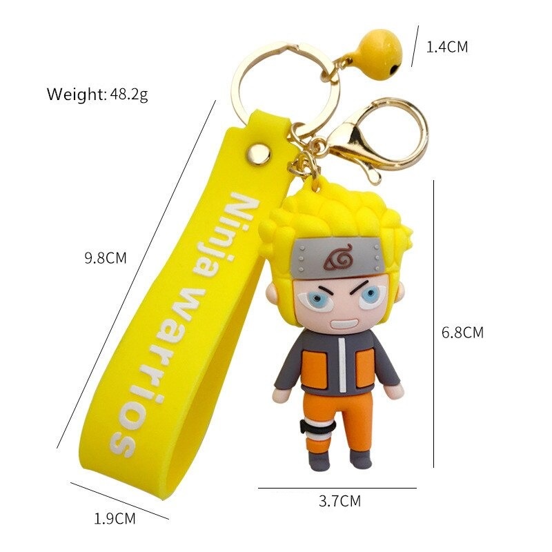 Móc Chìa Khoá Cao Cấp Anime NARUTO Siêu Ngầu Xịn Xò