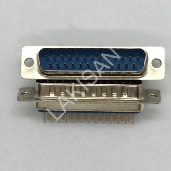 [1 CÁI] Đầu cắm D-SUP conector DB25 đực thẳng 2 hàng hàn board mạch PCB | Cổng COM| Chân tiếp xúc đồng mạ vàng| Hàng tốt