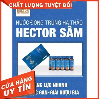hector sâm ( tăng sức đề kháng, giải độc gan, hỗ trợ điều trị ung thư, phục hồi sau hoá,xạ trị)