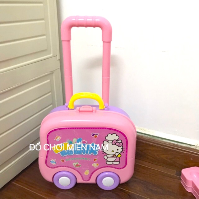 [Có ảnh thật] Kệ đồ chơi nấu ăn kèm vali kéo cao 50cm dành cho bé đồ chơi cho bé trẻ em đồ chơi cho bé, trẻ em