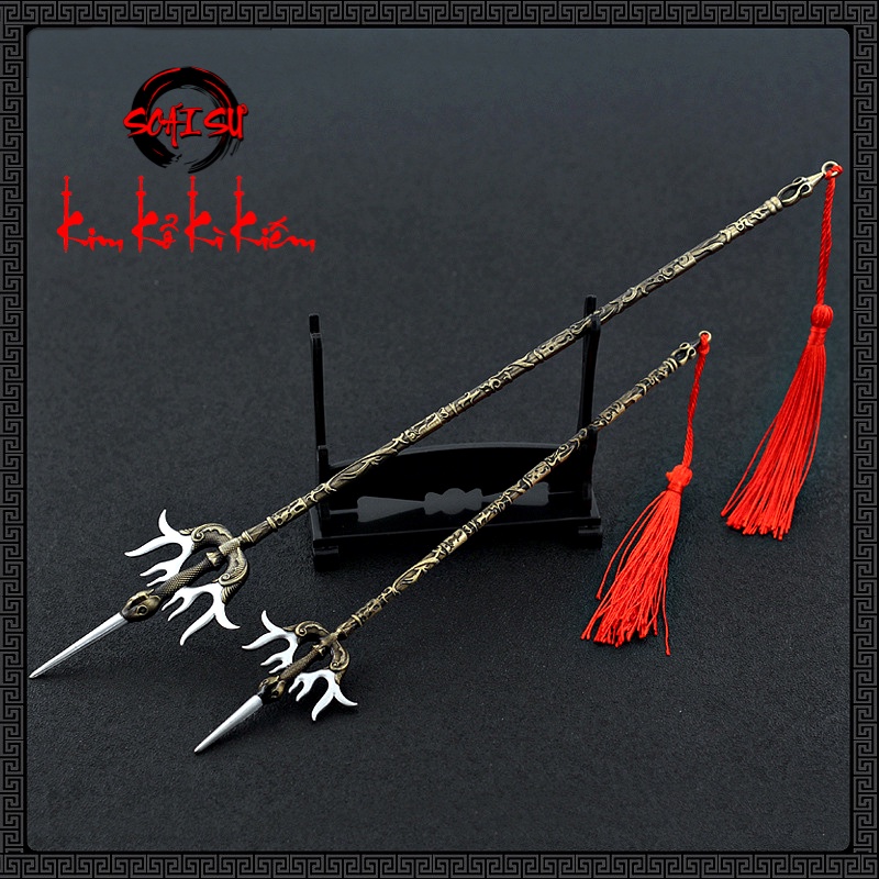 Mô hình Phượng Sí Lưu Kim Thang 30CM  - Vũ Văn Thành Đô - Tùy Đường Diễn Nghĩa