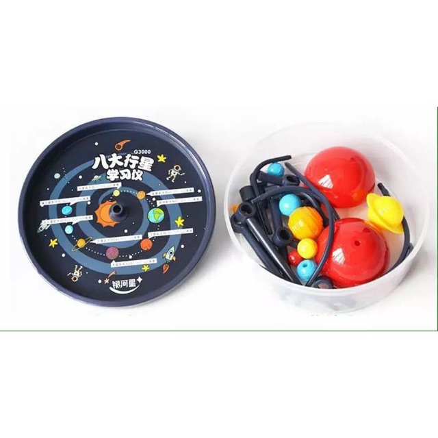 Bộ lắp ghép mô hình hệ mặt trời cho bé thích khám phá