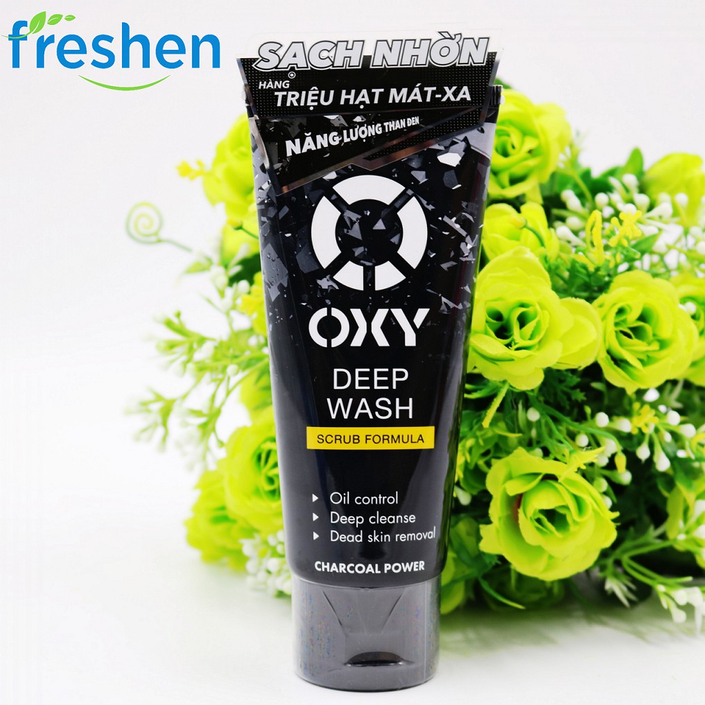 ✅ (CHÍNH HÃNG) Kem rửa mặt sạch sâu OXY Deep Wash (Cream) 100g