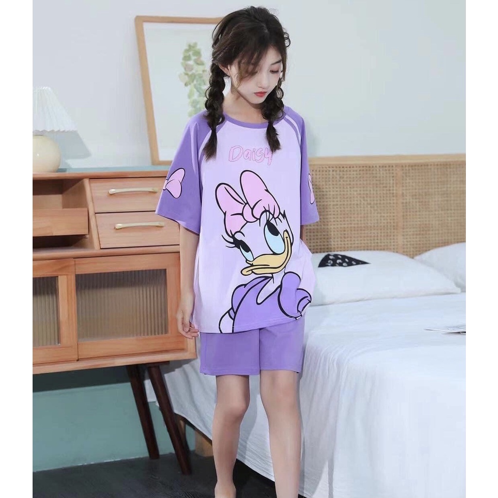 Lyvyshop - Bộ quần áo cộc tay cho bé gái 09-28kg (giá 01 bộ)