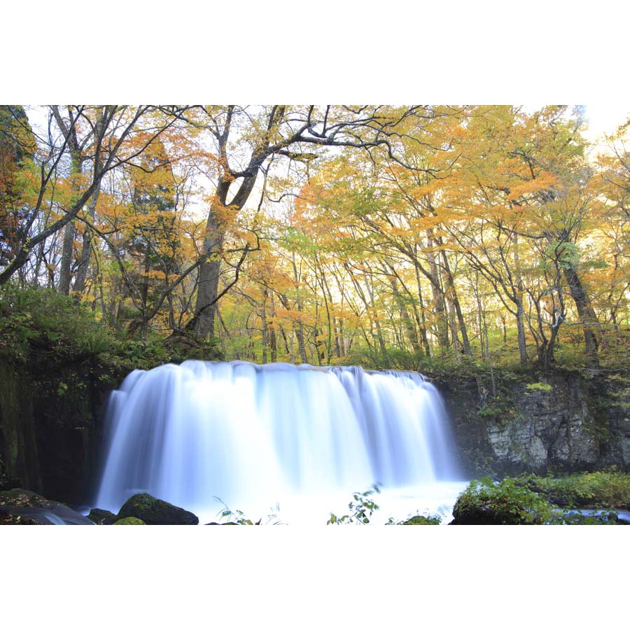 Tranh phong cảnh thác nước thiên nhiên tươi đẹp 3D