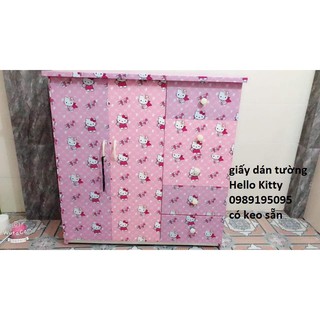GIẤY DÁN TƯỜNG HELLO KITTY