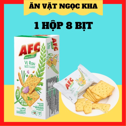 Bánh AFC vị rau hộp 200g