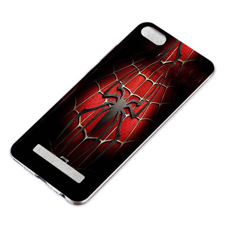 Ốp Điện Thoại Tpu Dẻo Họa Tiết Spiderman 1 Cho Lenovo Vibe C K4 K5 K6 K8 Note A536 P2 A6000 K3 A6010 A1000