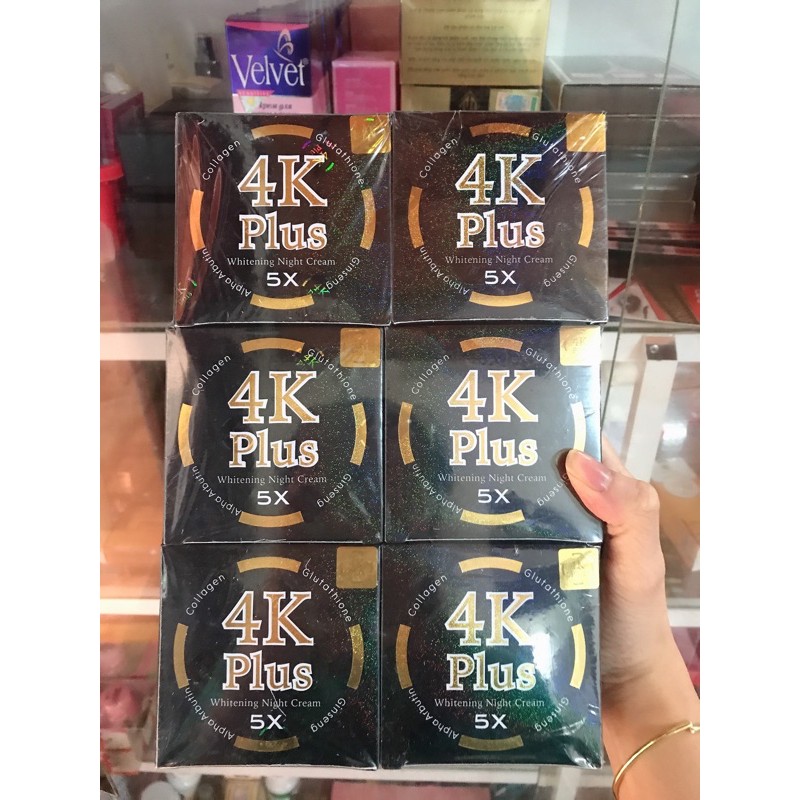 Kem 4K Plus Whitening Night Cream