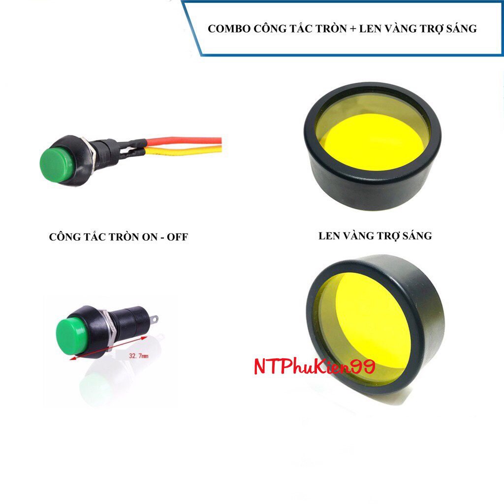 Đèn Trợ Sáng L6 Siêu Sáng 6 Mắt- Chống Nước