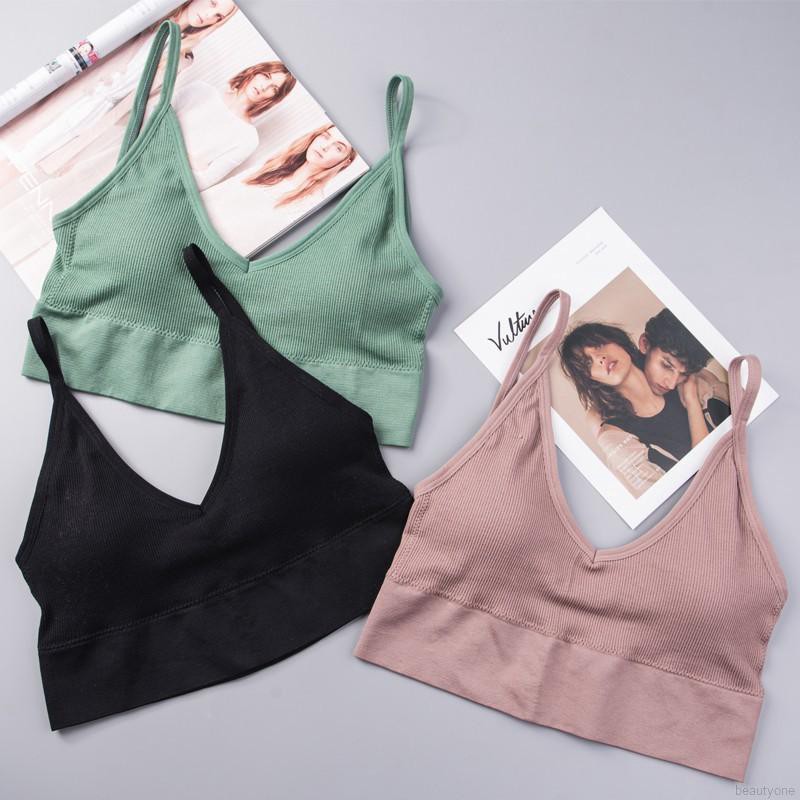 Bra co dãn màu trơn phong cách Nhật Bản quyến rũ | BigBuy360 - bigbuy360.vn