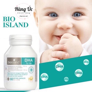 DHA Bio Island📌FREESHIP📌- Bổ sung DHA cho bé
