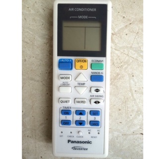 Remote máy lạnh panasonic inverter