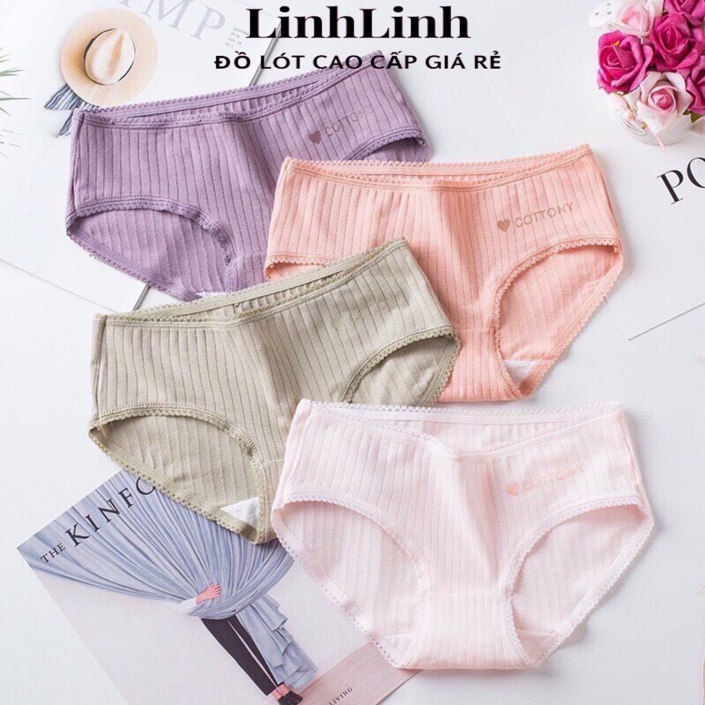 Quần Lót Nữ ⭐FREESHIP⭐ Quần Chíp Cotton Thoáng - Mềm Mịn - Thấm Hút Tốt 180