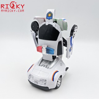 Xe cảnh sát biến hình robot