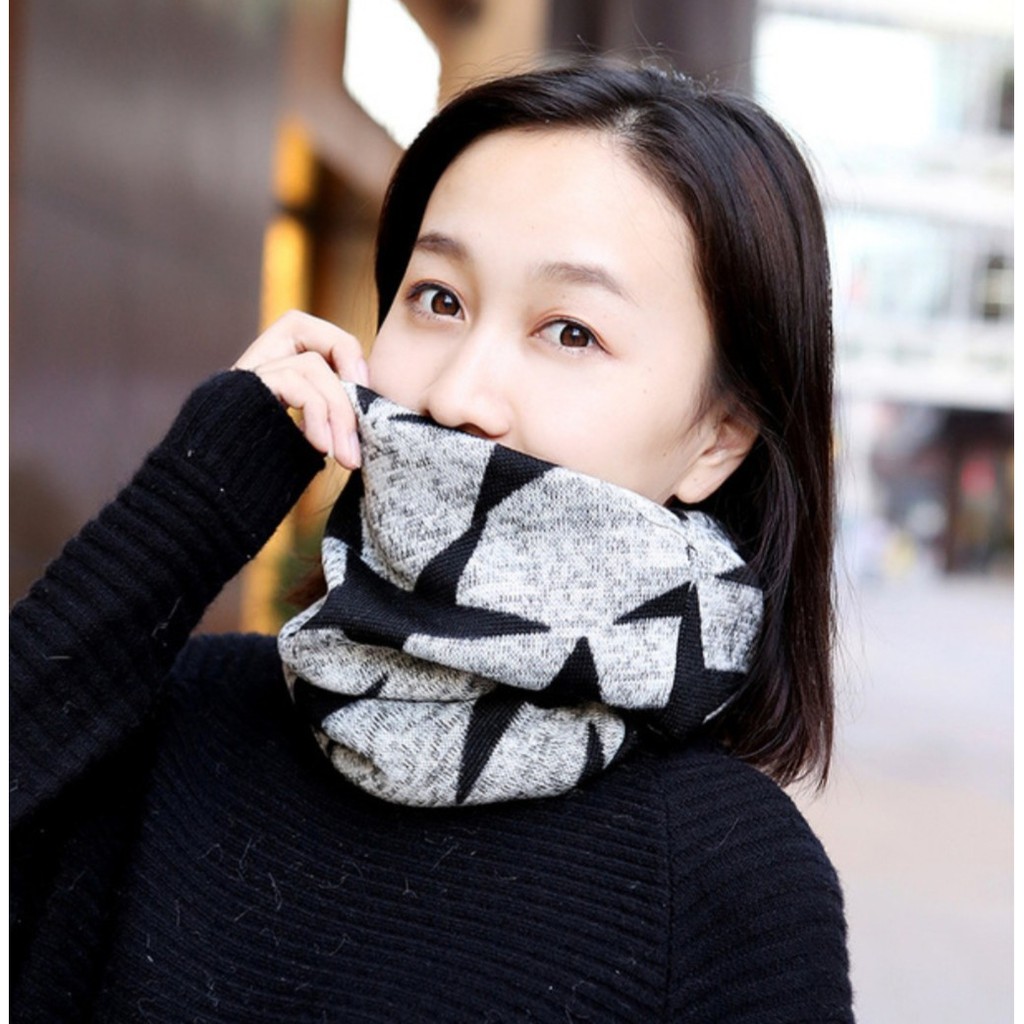Khăn ống đa năng thời trang Nam, Nữ ấm áp - Mix được 20 kiểu