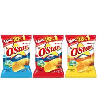 Combo 10 Bịch bánh snack O'Star đủ vị gói 32g