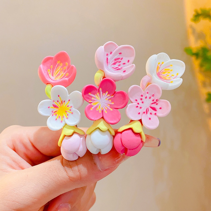 Kẹp TóC HìNh Hoa Anh ĐàO Dễ Thương Cho Bé GáI