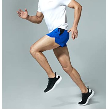 QUẦN chạy bộ nam, chất liệu vải gió mỏng,nhẹ, có lớp lót lưới mới năm 2020.