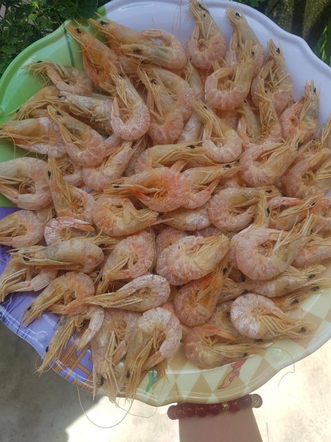 Tôm đất nguyên vỏ  phơi nắng tự nhiên, ngọt ngon