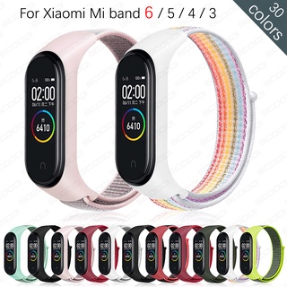 Dây Đeo Sợi Nylon Cho Đồng Hồ Thông Minh for Xiaomi Mi Band 3 4 5 6 NFC Miband 3 thumbnail