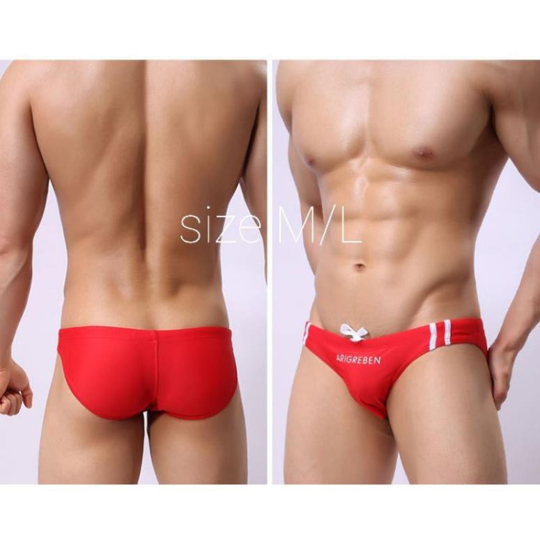 Quần bơi nam Arigreben kiểu tam giác dây rút - Bikini sexy siêu hot ngày hè đi du lịch, đi biển đi bơi ་