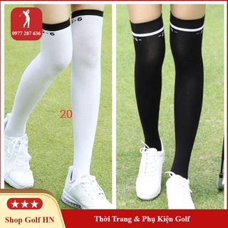 Tất golf nữ cao cổ thời trang co dãn tốt phụ kiện thể thao golf cao cấp TG009