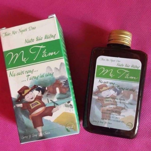 SÚC MIỆNG SÂU RĂNG MẸ TẤM