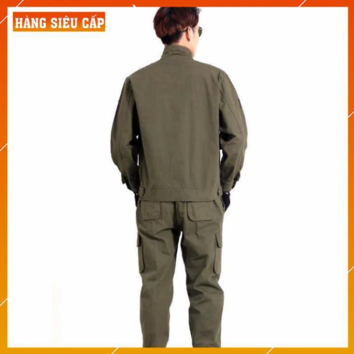 [FreeShip – hàng Auth] Quần Áo Lính Mỹ US ARMY Giá Rẻ - Quần Túi Hộp Nam Rằn Ri Kiểu Lính