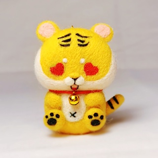 [VÀNG-CAM] Len chọc - len thô - Needle Felting - Chọc bông