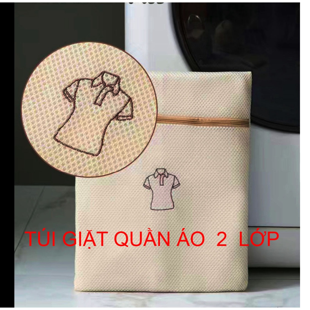 TÚI GIẶT QUẦN ÁO 2 LỚP