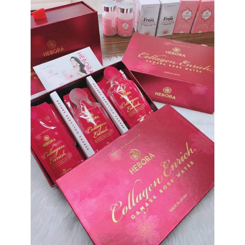 Nước Uống Đẹp Da Hebora Collagen Enrich Thơm Tự Thân Detox Giữ Dáng | BigBuy360 - bigbuy360.vn