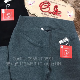 legging bầu cạp chéo
