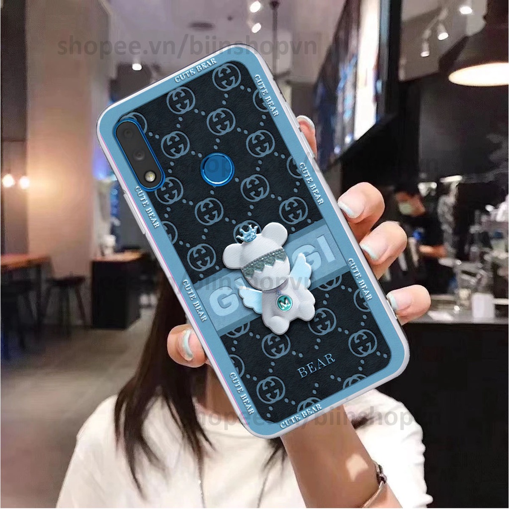 Ốp Vsmart Star 3 / Star 4 / Star3 / Star4 hình gấu bear brick đẹp độc lạ, thời trang, cá tính
