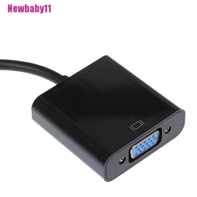 Cáp ChuyểN ĐổI HDMI Sang VGA MàU Đen Newbaby11