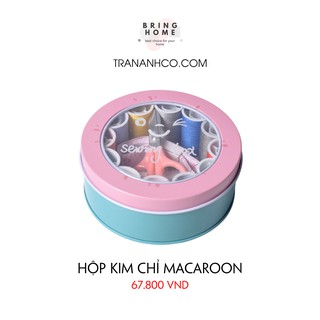 Hộp kim chỉ tiện lợi Macaroon
