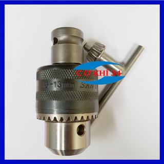 Đầu chuyển bulong sang đầu kẹp mũi khoan 13ly khóa tay