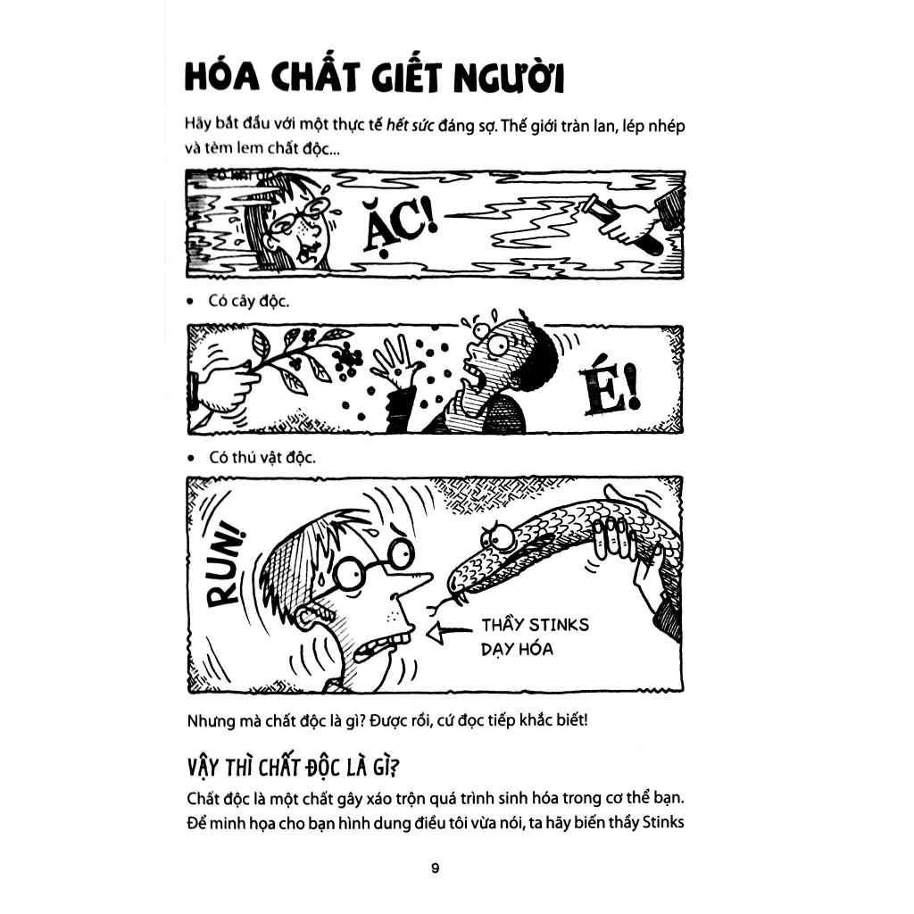 Sách - Horrible Science - Chất Độc Nhức Xương