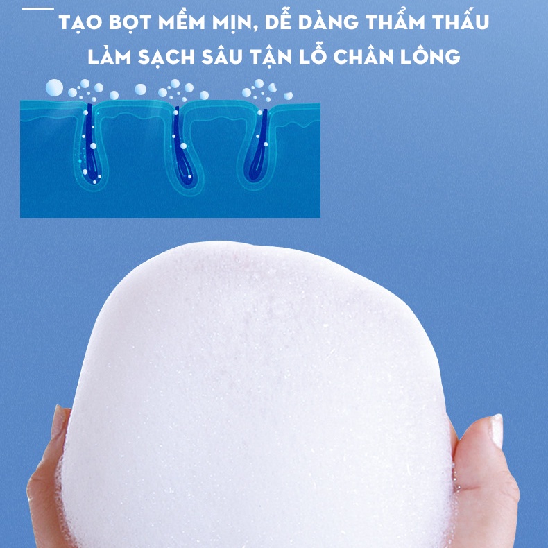 Máy rửa mặt và massage da mặt nam nữ Máy làm sạch mặt silicon công nghệ sóng siêu âm 4.0 Làm sạch bụi bẩn và dầu thừa
