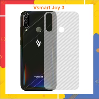 Miếng dán vân cacbon VSMART JOY 3/ ACTIVE 3/ LIVE/ STAR/ JOY 2 PLUS