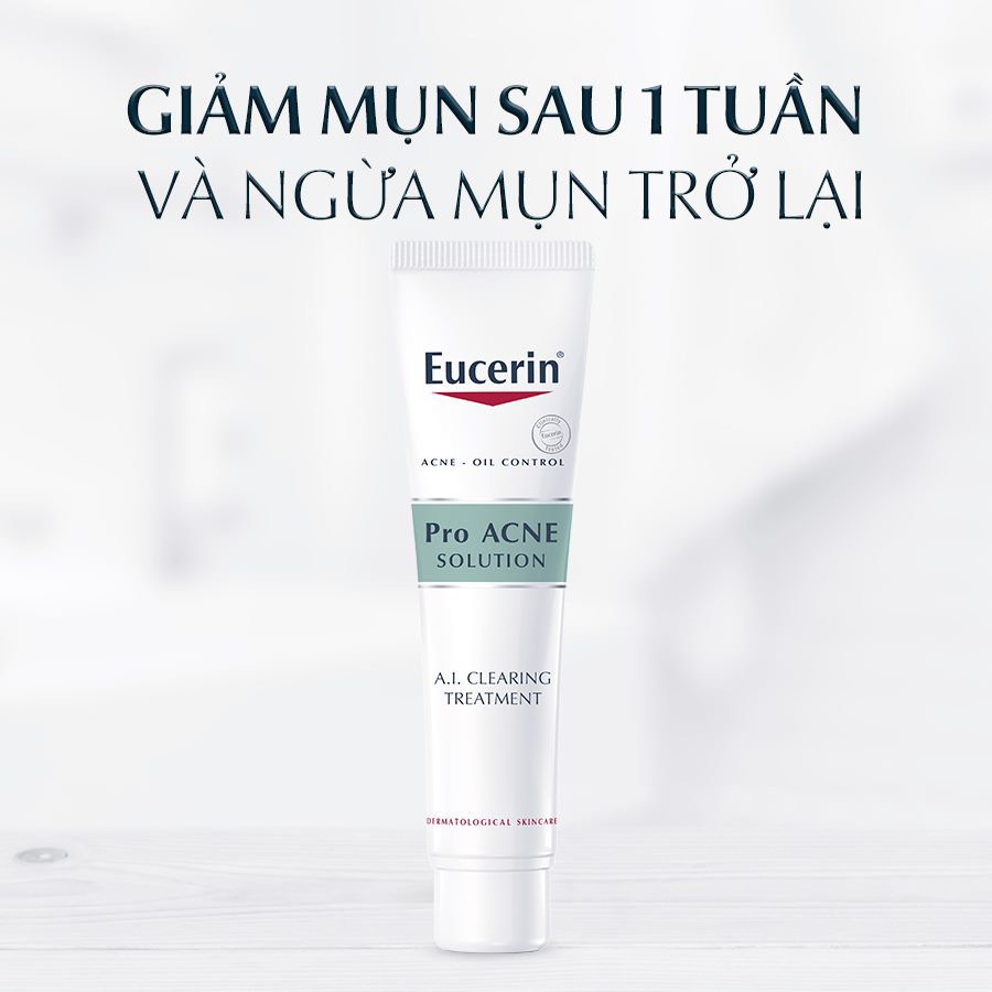 Sample Dùng Thử Giảm Mụn Và Nhờn Eucerin Pro Acne A.I Clearing Treatment 5ml